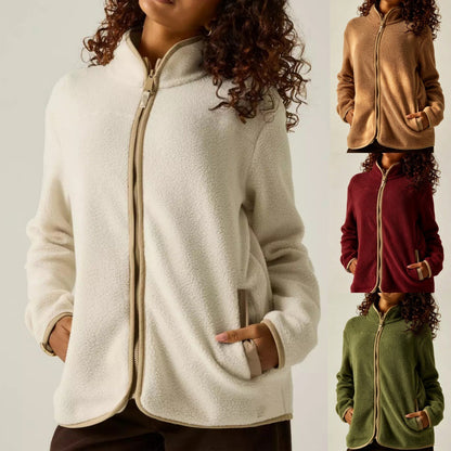 Cardigan femme effet laine – Chaud et doux