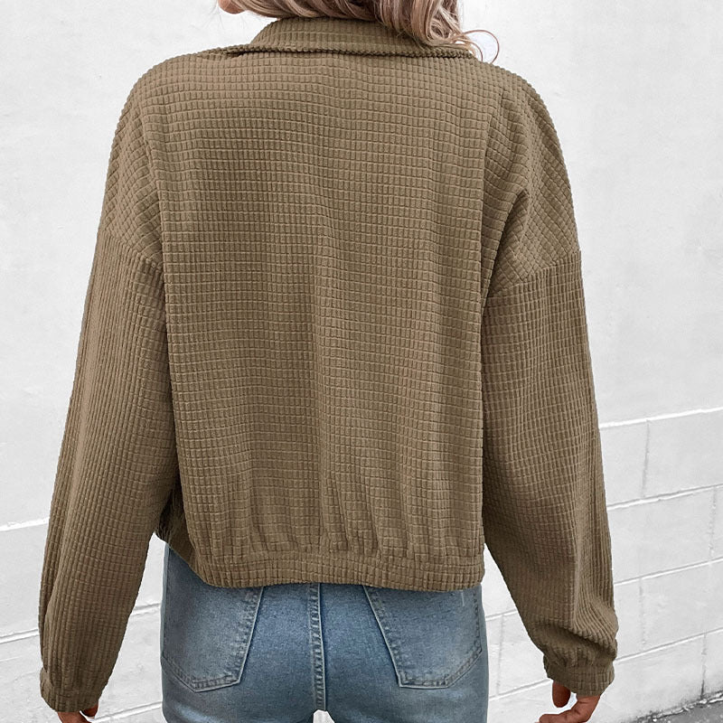 Brown Corduroy Jacket for Women – A Casual, Trendy Style for Every Day
