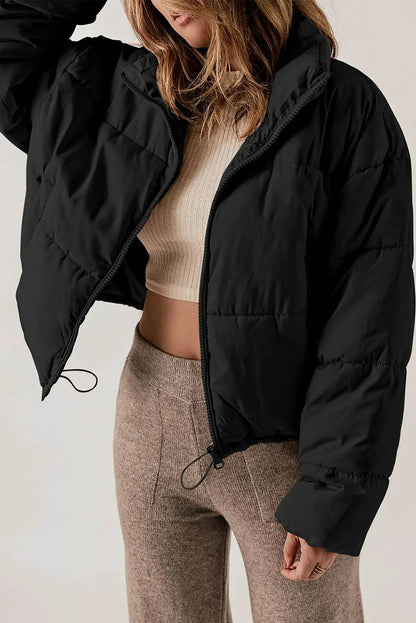 Veste Femme Matelassée Premium – Manteau Hiver Douillet à Capuche