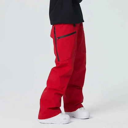 Pantalon de Ski Imperméable pour Homme – Coupe-Vent Doublé Chaud Snowboard – Idéal pour l’Hiver