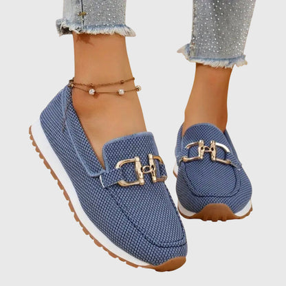 Mocassins femme confort à soutien intégré – Chaussures plates élégantes semelle souple pour un maintien quotidien
