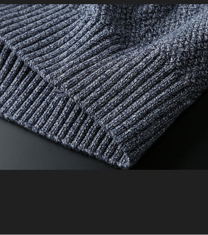 Pull ras du cou à rayures pour homme – Tricot confortable et élégant