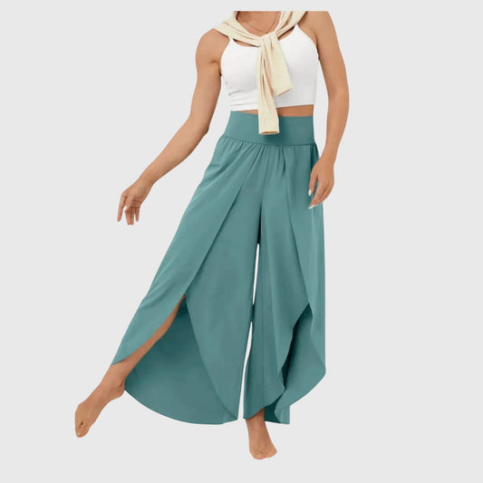Pantaloni estivi donna a gamba larga - Fluidi e casual