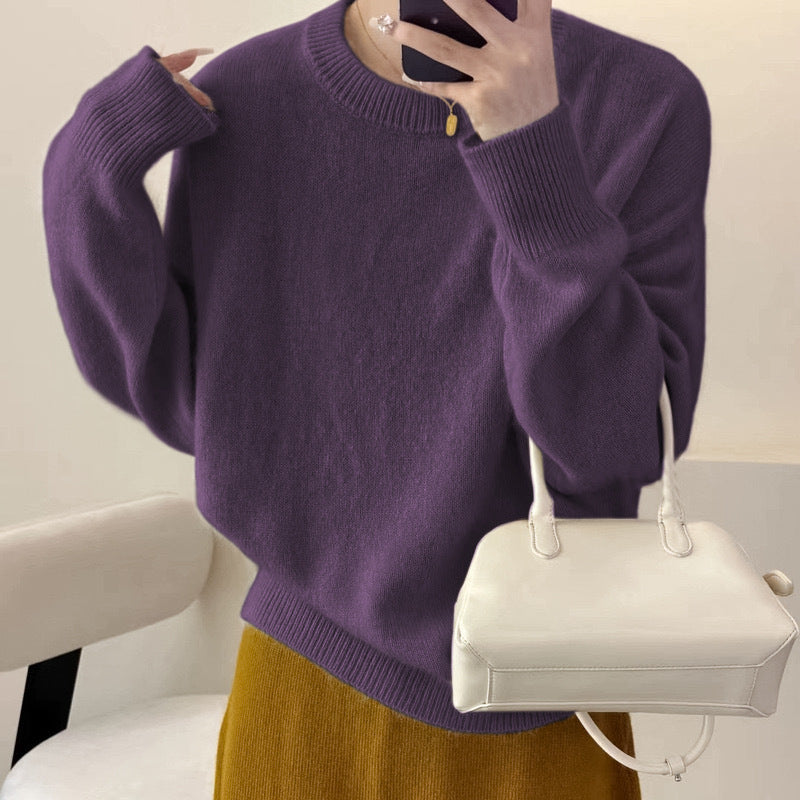 Pull Femme Oversize Luxueux – Jumper Coupe Ample en Mélange de Mohair
