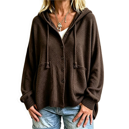 Top corto da donna con cappuccio e coulisse - Sportivo e casual