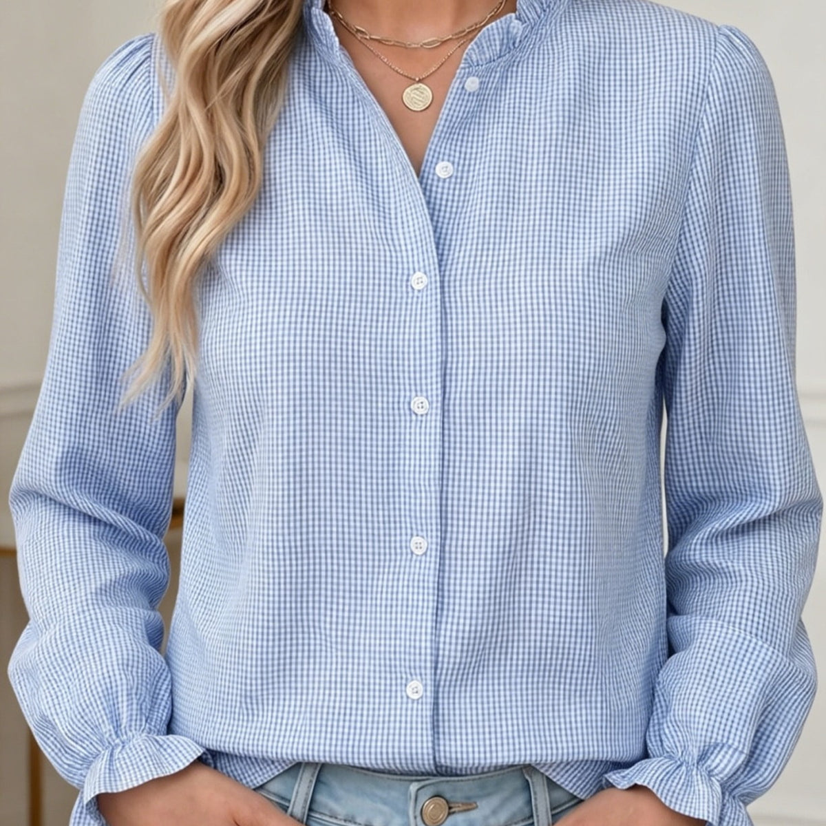 Chemise plaid femme manches longues - Simple et decontractee