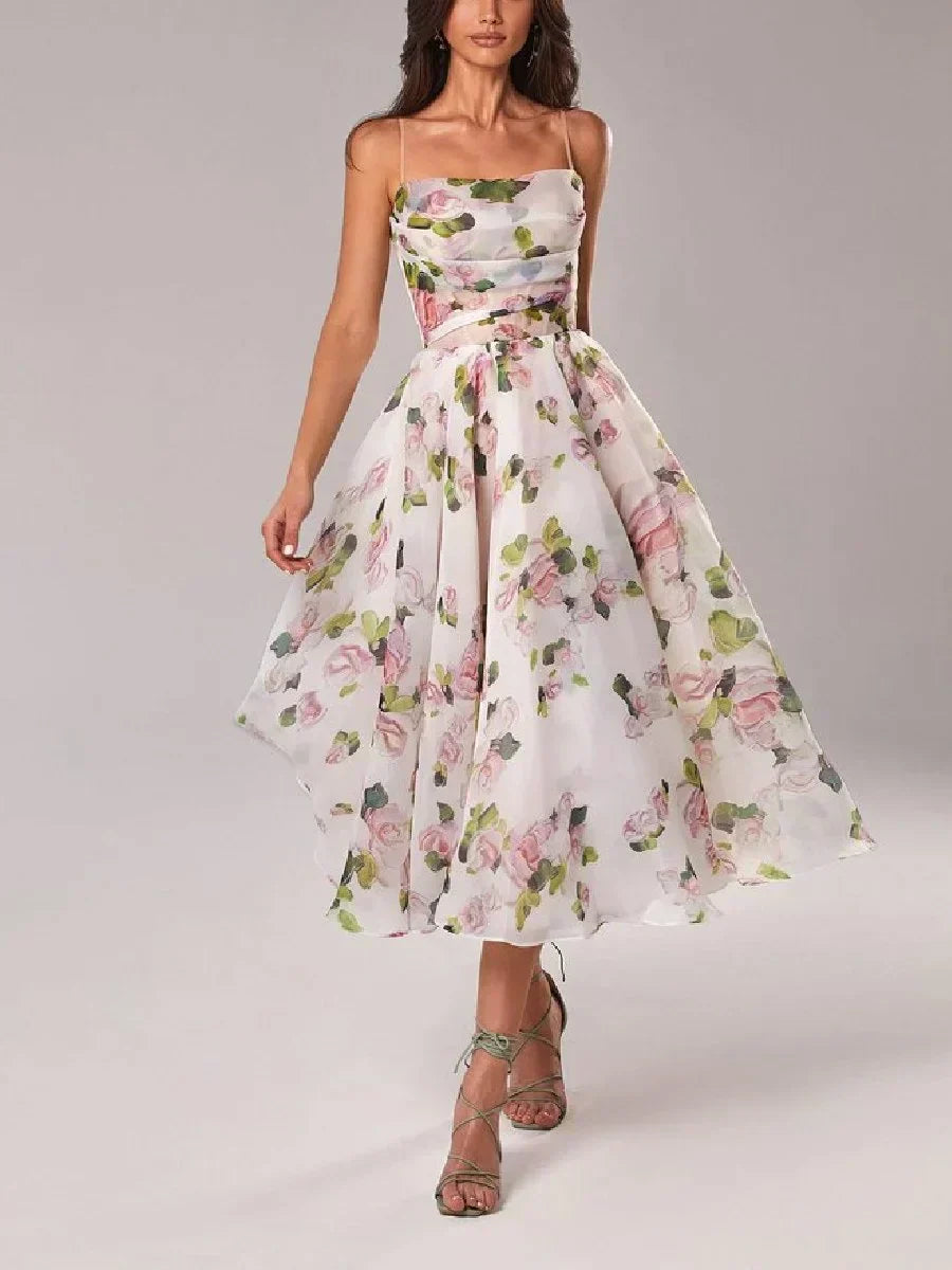 Robe Midi Élégante pour Femme avec Coupe Structurée