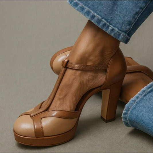 Elegant high-heeled shoes for women