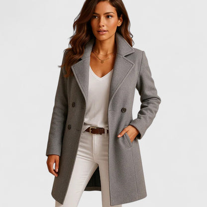 Abrigo elegante de mujer - Chic y cálido