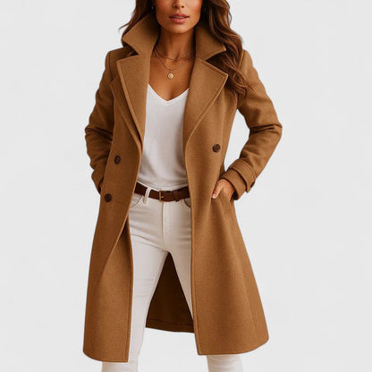 Abrigo elegante de mujer - Chic y cálido