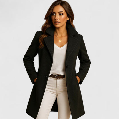 Abrigo elegante de mujer - Chic y cálido