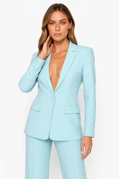 Ensemble Blazer et Pantalon Femme – Tailleur Élégant Tendance
