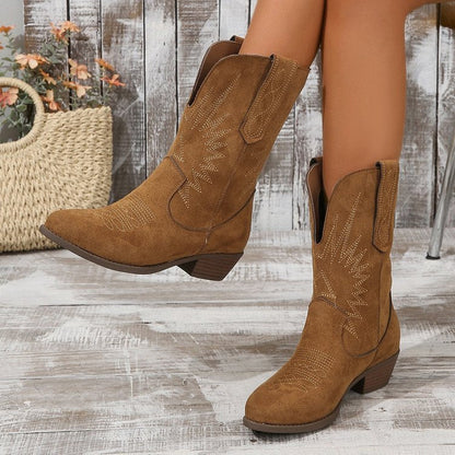 Bottines cowboy femme - Stylees et affirmees