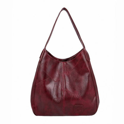 Borsa da donna vintage effetto pelle – stile classico ed elegante per tutti i giorni