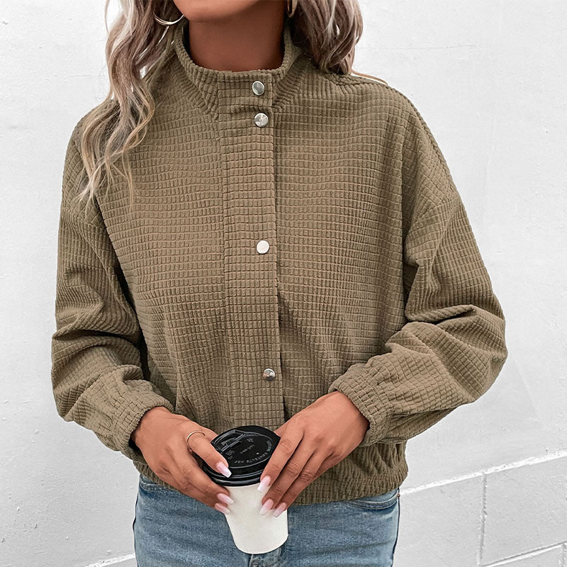 Brown Corduroy Jacket for Women – A Casual, Trendy Style for Every Day