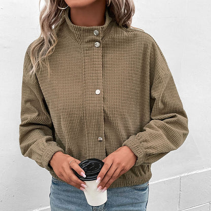 Brown Corduroy Jacket for Women – A Casual, Trendy Style for Every Day