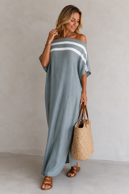 Women's Fluid Maxi Dress - Light and Elegant