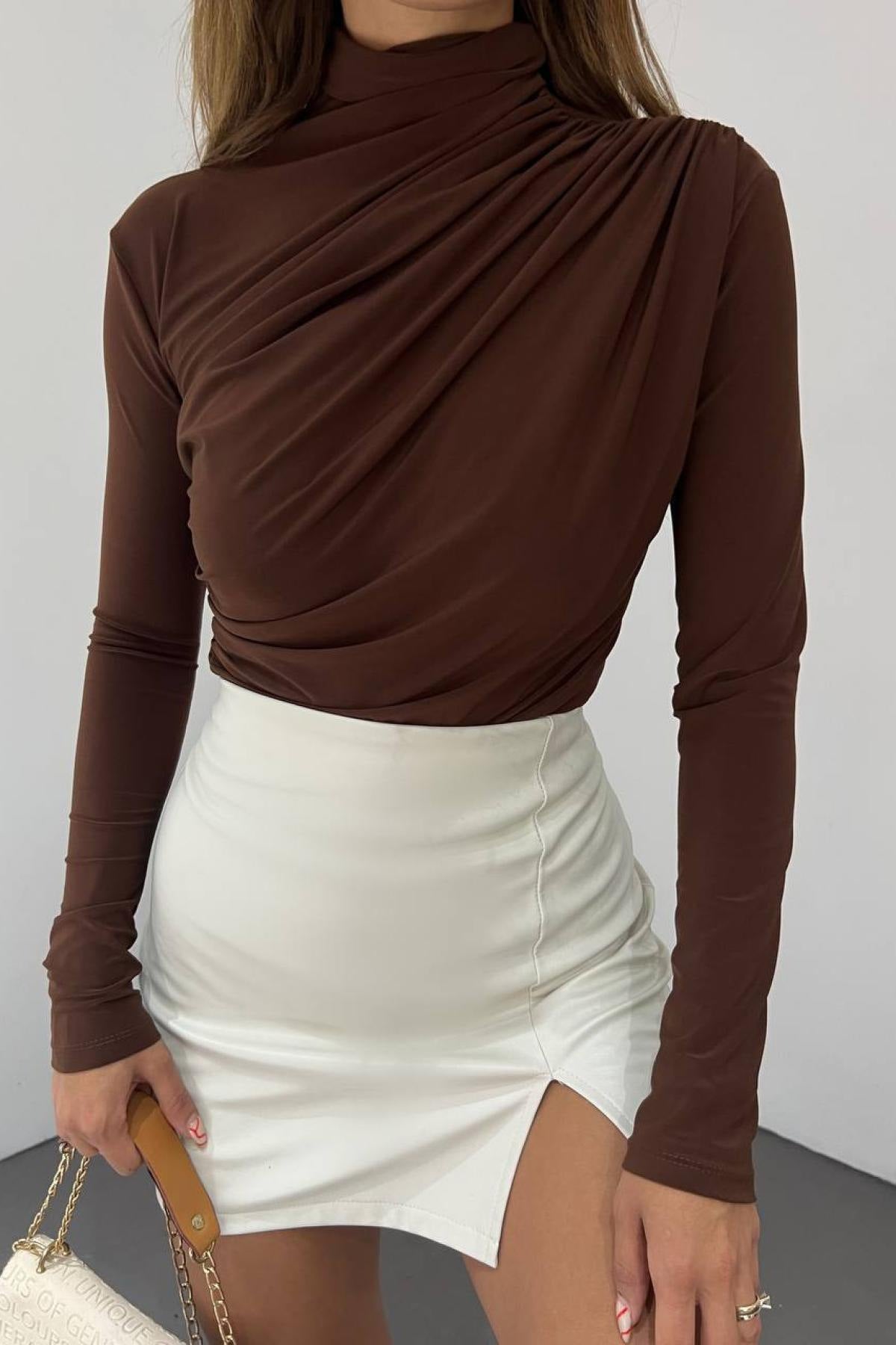 Women's long-sleeved base layer top - Simple and soft