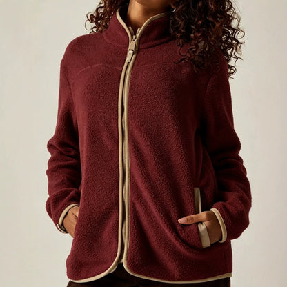 Cardigan femme effet laine – Chaud et doux