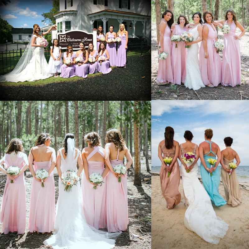 Femme Dos Ouvert Invitée de Mariage Maxi Robe – Élégante, Aérée, Léger