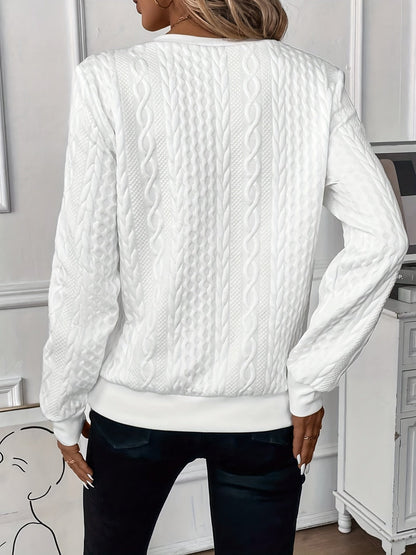 Pull en Maille Zippé pour Femme