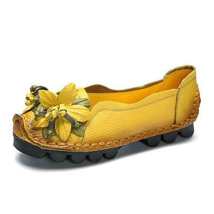 Chaussures décontractées glamour pour femme avec détail floral
