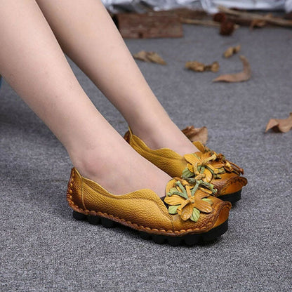 Chaussures décontractées glamour pour femme avec détail floral