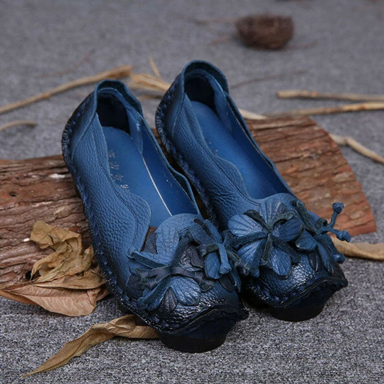 Chaussures décontractées glamour pour femme avec détail floral