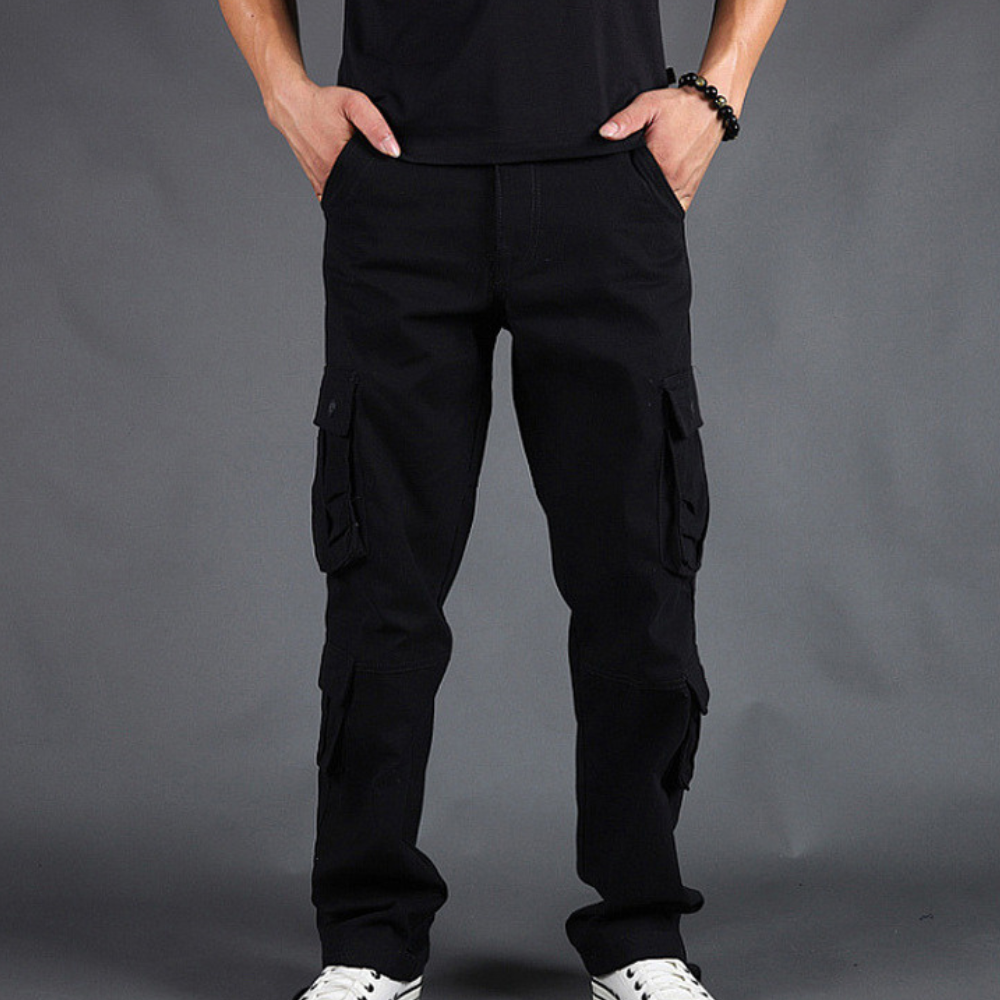 Pantalon Cargo Homme Durable et Stylé – Pantalon Décontracté Ajusté