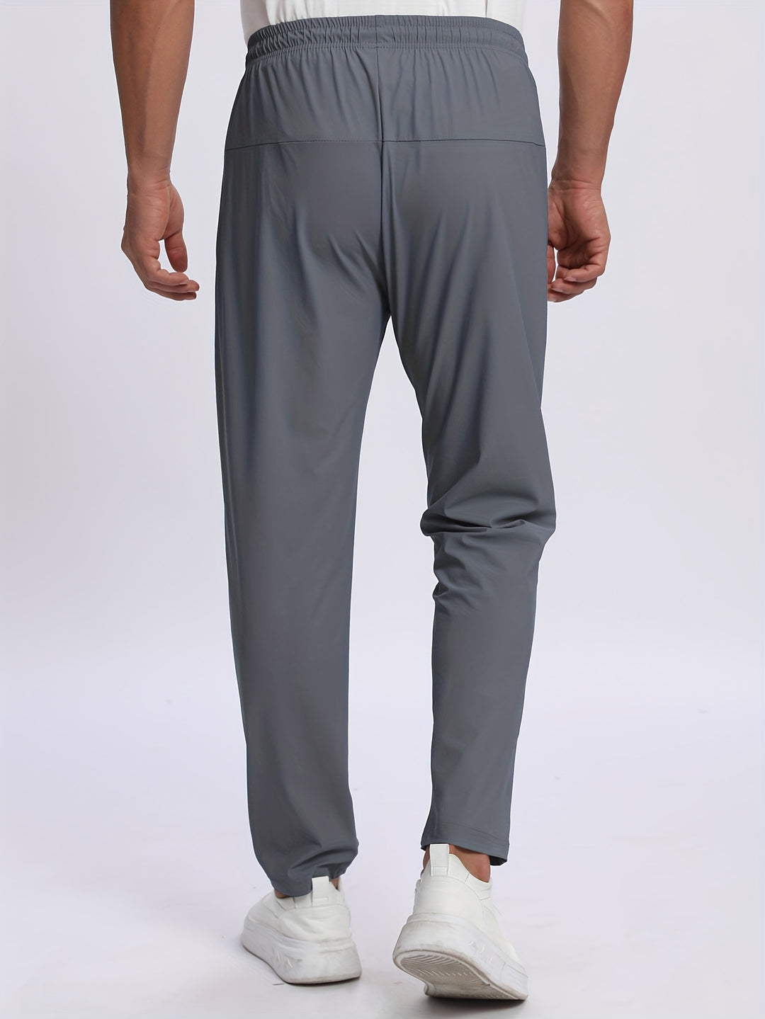 Pantalon fitness homme – Tissu extensible avec cordon de serrage