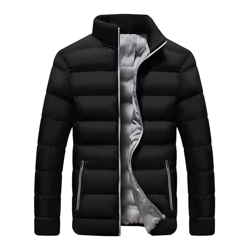 Veste matelassée légère moderne pour homme – Confort hivernal zippé