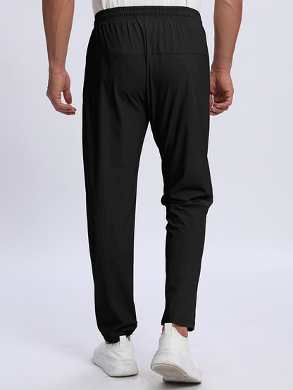 Pantalon fitness homme – Tissu extensible avec cordon de serrage