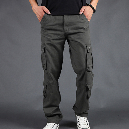 Pantalon Cargo Homme Durable et Stylé – Pantalon Décontracté Ajusté