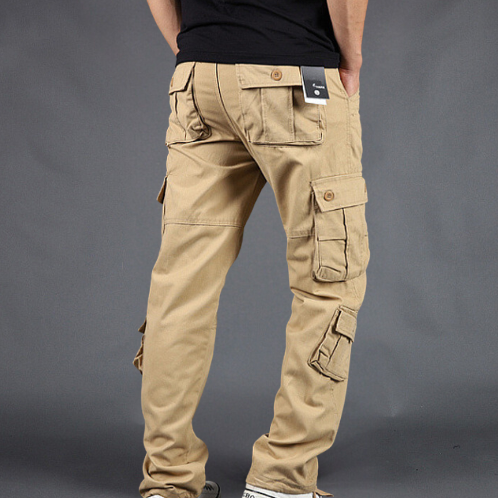 Pantalon Cargo Homme Durable et Stylé – Pantalon Décontracté Ajusté
