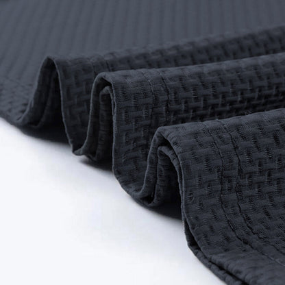 Polo Homme Décontracté Ultra-Doux Extensible – Top Tricot à Manches Courtes Confort