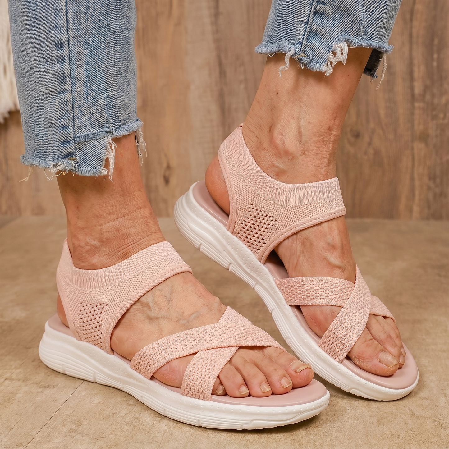Women's Orthopedic Support Sandals - Daily Comfort and Stability