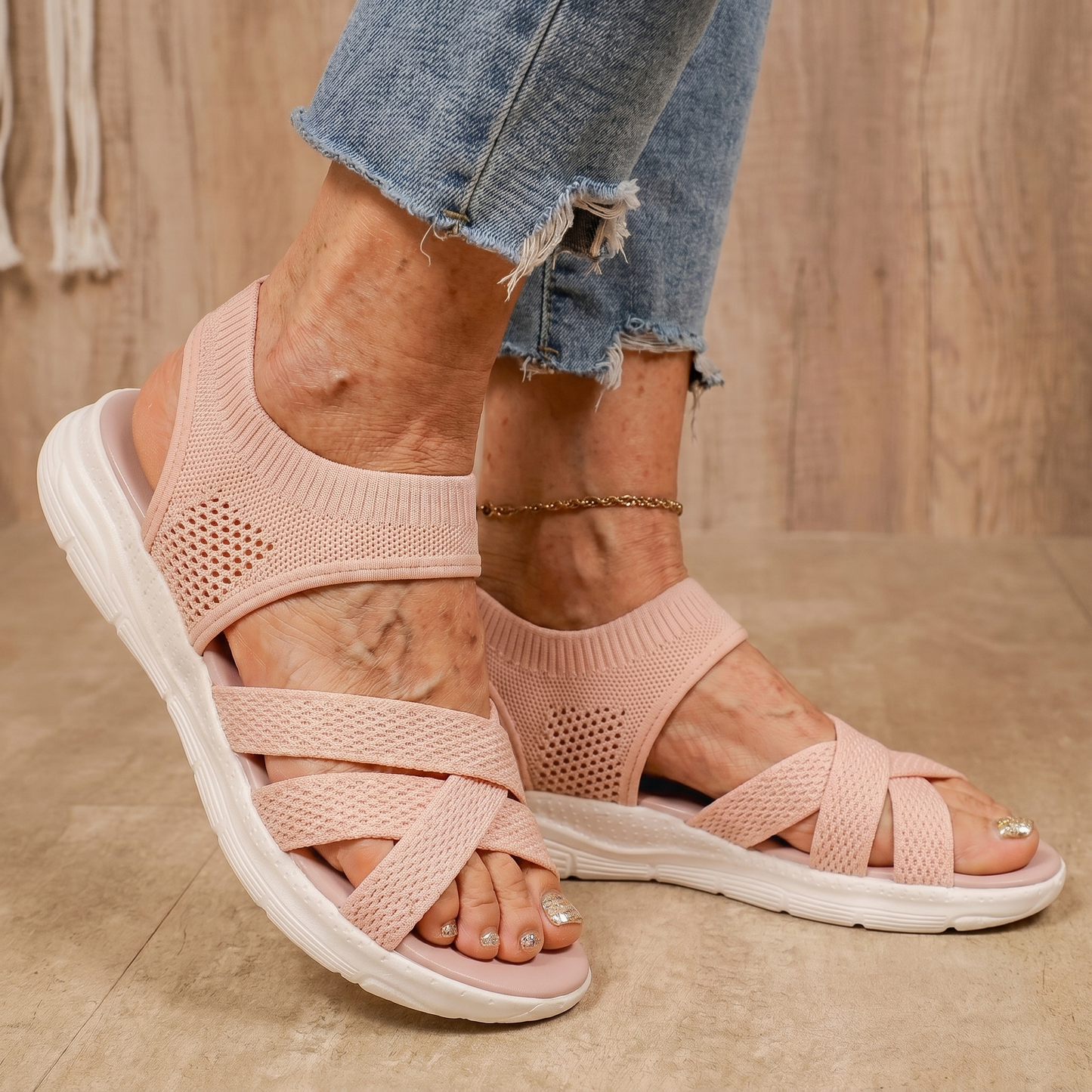 Women's Orthopedic Support Sandals - Daily Comfort and Stability
