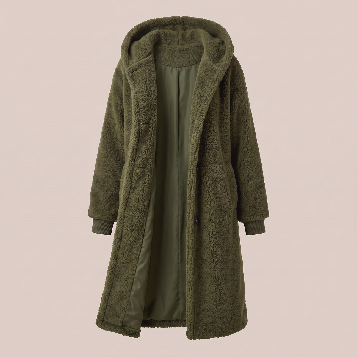 Manteau teddy femme - Doux et enveloppant
