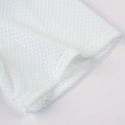 Polo Homme Décontracté Ultra-Doux Extensible – Top Tricot à Manches Courtes Confort