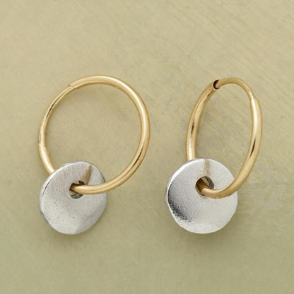 Creoli eleganti da donna di lusso – Stile raffinato, chic e artigianale.