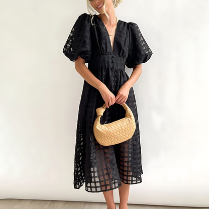 Abito midi estivo donna – Elegante e leggero