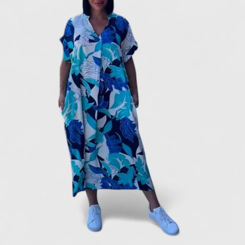 Sophisticated Floral Dress for Women – Elegant and Chic Style for Work and Evening
