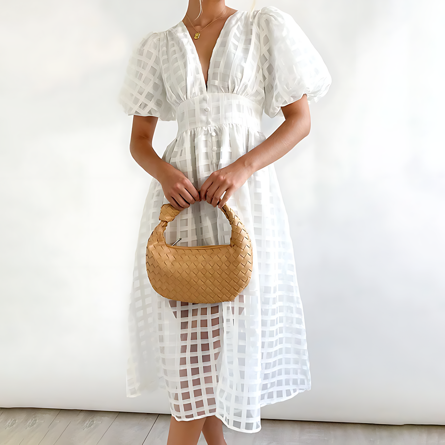 Abito midi estivo donna – Elegante e leggero