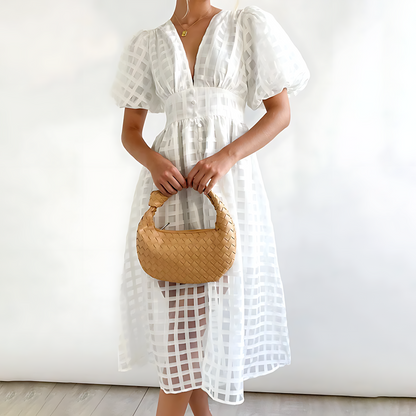 Abito midi estivo donna – Elegante e leggero