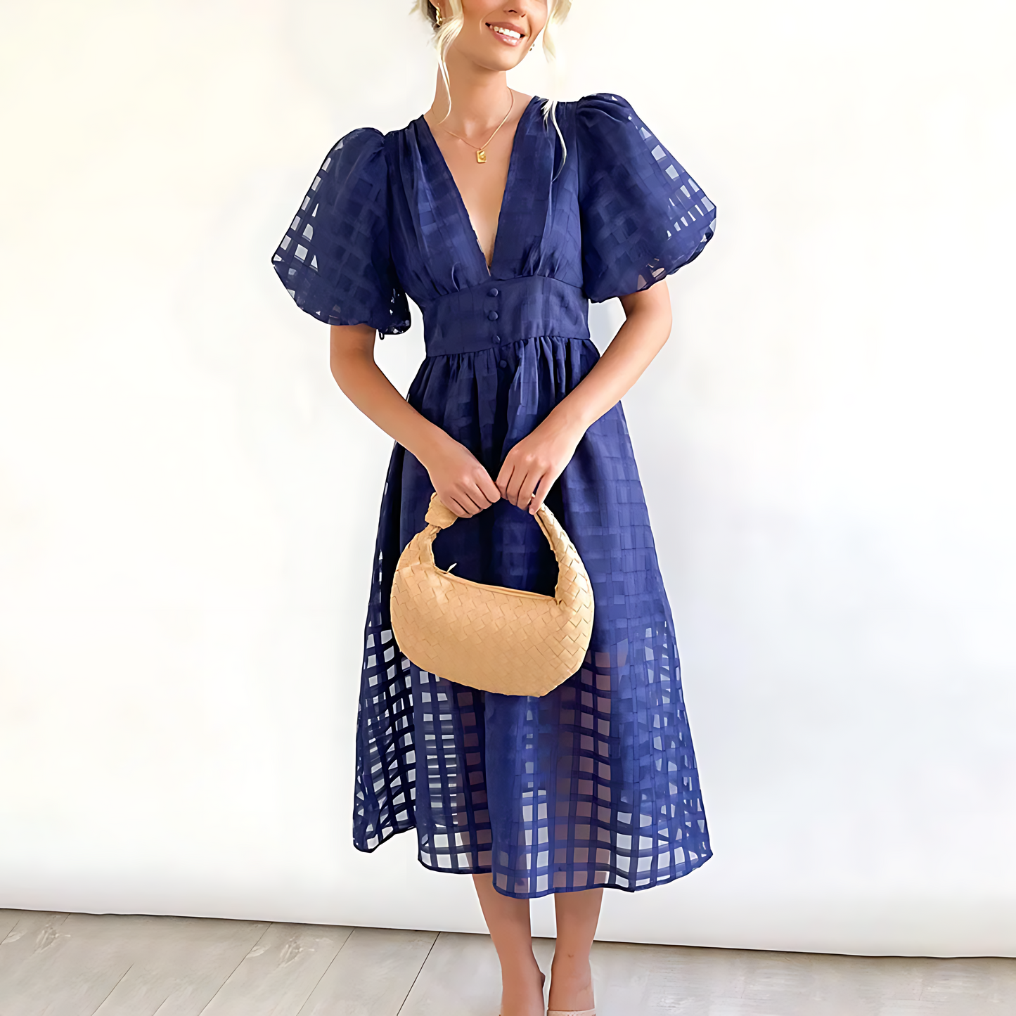 Abito midi estivo donna – Elegante e leggero