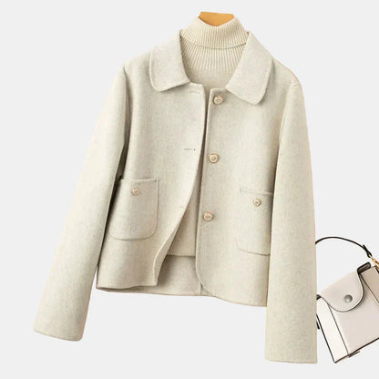 Jakke til kvinder med kashmirlook - Blød og elegant