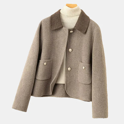 Jakke til kvinder med kashmirlook - Blød og elegant