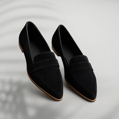 Mocassins en cuir de qualité supérieure pour femmes - Chaussures plates et confortables pour occasions formelles
