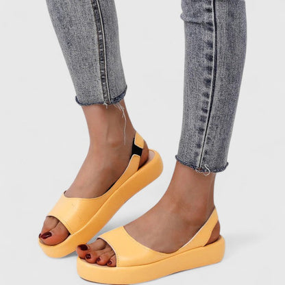 Sandales femme confortables à semelle de soutien – Style estival léger
