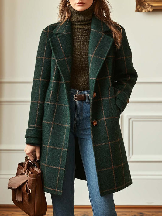 Giacca da donna in tweed con revers - Retrò e chic